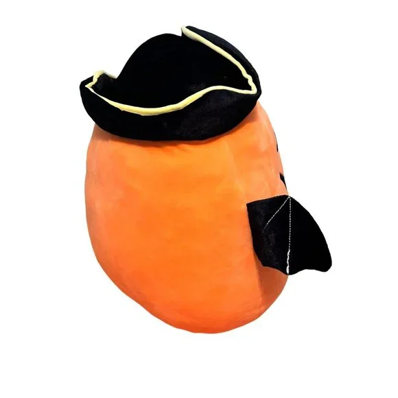Squishmallow Paxton 16" Halloween Pirate Pumpkin Bat Wings Plush Stuffed Toy - Picture 5 of 10